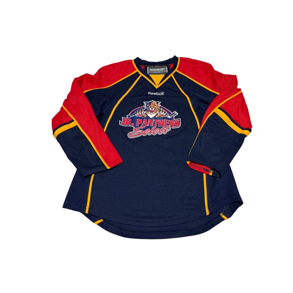 Florida Panthers Vtg #37 Authentic Reebok CCM NHL Hockey Jersey 2000s Medium